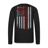 Trauma ICU Men's Premium Long Sleeve T-Shirt - black