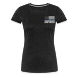 My Favorite Police officer Call Me Mom Men's Premium T-Shirt (Male Officer) Women’s Premium T-Shirt - charcoal grey