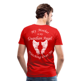 Mother Guardian Angel Men's Premium T-Shirt  - CK3586 - red