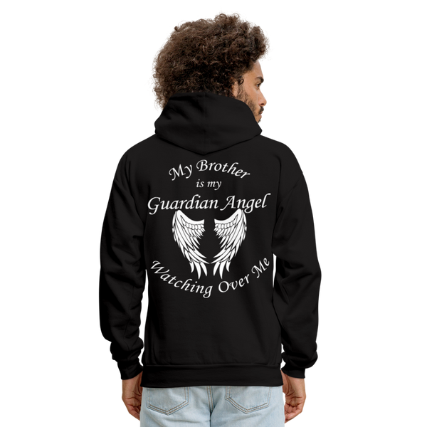 Brother Guardian Angel Adult Hoodie (CK3551)) - black