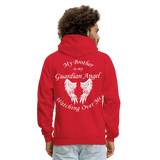 Brother Guardian Angel Adult Hoodie (CK3551)) - red