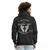 Daddy Guardian Angel Men's Hoodie  CK3600 - charcoal grey