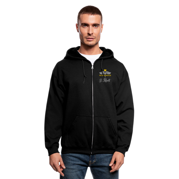 3523550180 Men's Zip Hoodie - black