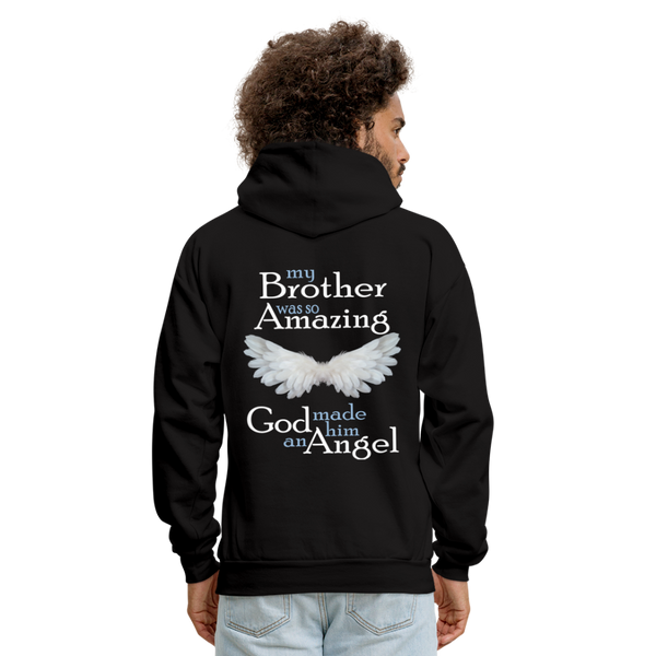 Brother Amazing Angel  Adult Hoodie (CK3562) - black