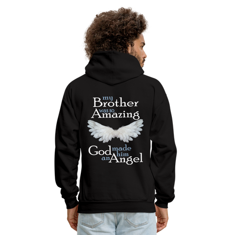 Brother Amazing Angel  Adult Hoodie (CK3562) - black