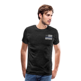 My Favorite Police officer Call Me Mom Men's Premium T-Shirt (Male Officer) - charcoal grey