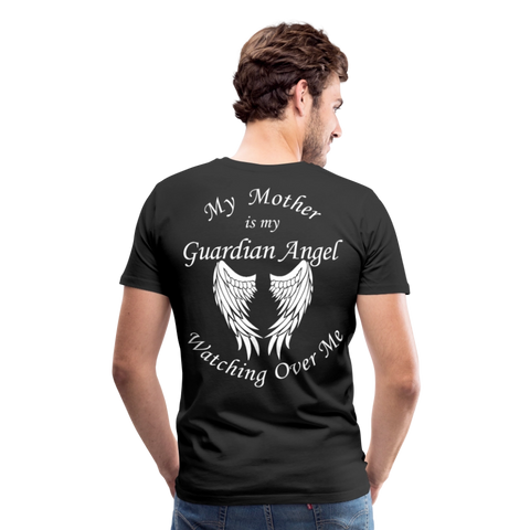 Mother Guardian Angel Men's Premium T-Shirt  - CK3586 - black