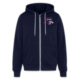 3450524342 Bella + Canvas Unisex Full Zip Hoodie - navy