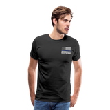 My Favorite Police officer Call Me Mom Men's Premium T-Shirt (Male Officer) - black