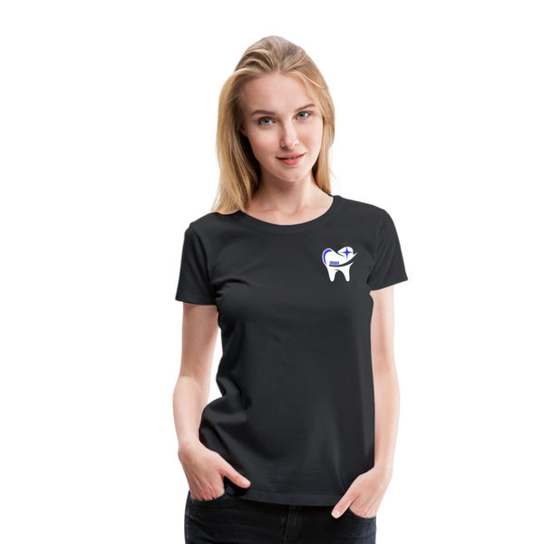 Department of Veterans Affairs Dental Women’s Premium T-Shirt - Blue - black