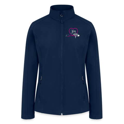 Emergency Nurse Women’s Soft Shell Jacket - navy