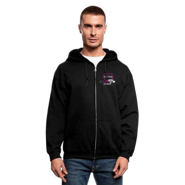 3527220827 Men's Zip Hoodie - black