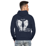 Daddy Guardian Angel Adult Hoodie (CK3561) - navy