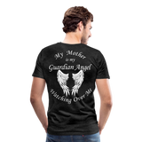 Mother Guardian Angel Men's Premium T-Shirt  - CK3586 - charcoal grey