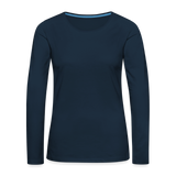 Trauma Nurse Women's Premium Long Sleeve T-Shirt - deep navy