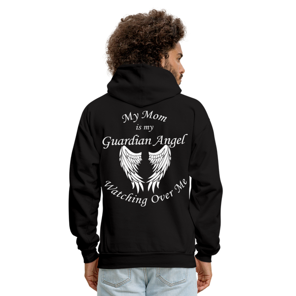 Mom Guardian Angel Adult Hoodie (CK3545) - black