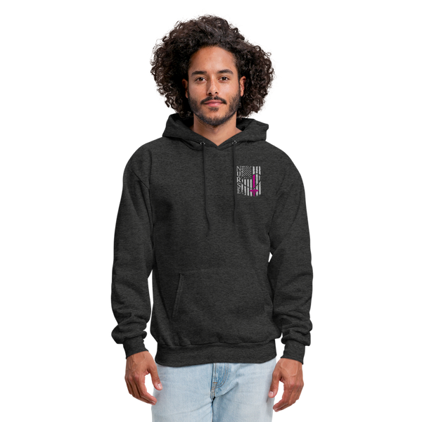 Nurse Flag Men’s Premium Hoodie CK1389 - charcoal grey