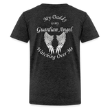 My Daddy Guardian Angel Kids' Premium T-Shirt  CK1380 - charcoal grey