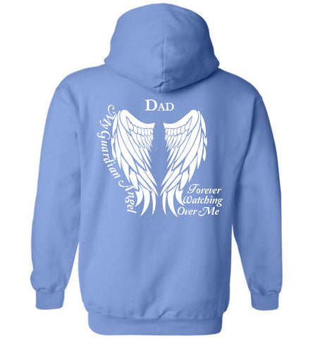 Dad Guardian Angel Pullover Hoodie