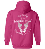 Daddy Guardian Angel Pullover Hoodie