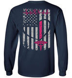 RN Nurse Flag Long Sleeve T-Shirt