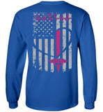 RN Nurse Flag Long Sleeve T-Shirt