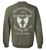 Love Zachary Great Grandma Sweatshirt