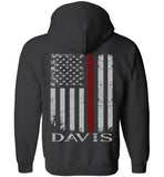 DAVIS Firefighter Zipper Hoodie