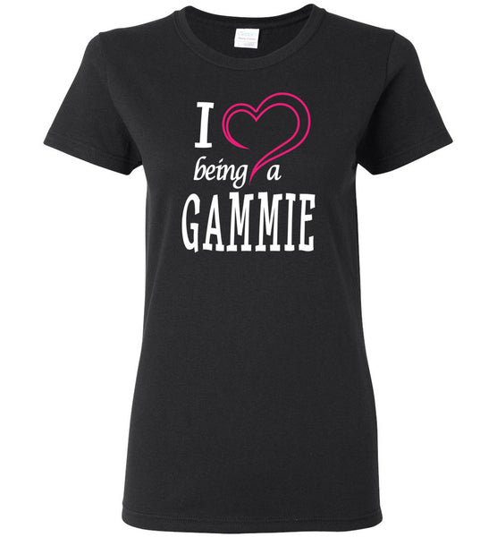 I Love Being a Gammie Ladies Tee