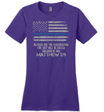 Matthew 5:9 Ladies District Tee