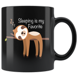 Cute Sloth Coffee Mug Sleeping is My Favorite