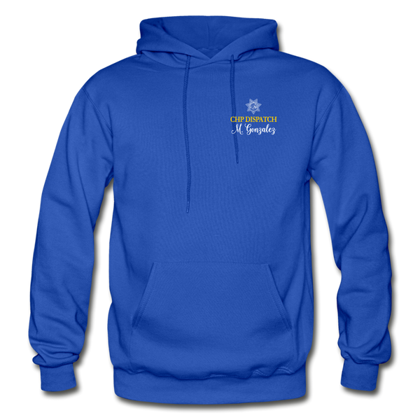 CHP Dispatch Gildan Heavy Blend Adult Hoodie - royal blue