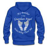 Brother Guardian Angel Gildan Heavy Blend Adult Hoodie (CK1404) - royal blue