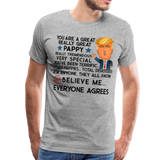 Trump Pappy Men's Premium T-Shirt - heather gray