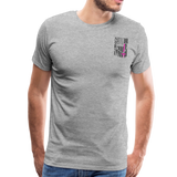 Nurse Flag Men's Premium T-Shirt (CK1213) Updated+ - heather gray
