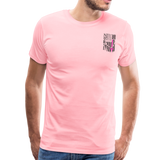 Nurse Flag Men's Premium T-Shirt (CK1213) Updated+ - pink