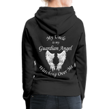 Uncle Guardian Angel Women’s Premium Hoodie - black