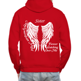 Sister Guardian Angel Gildan Heavy Blend Adult Hoodie (CK3557) - red
