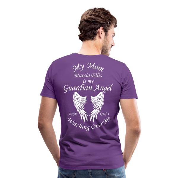 mom, Marcia Ellis Men's Premium T-Shirt - purple