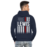 Lewis Gildan Heavy Blend Adult Hoodie - navy